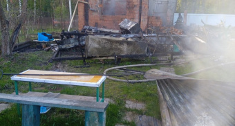 Двое пенсионеров погибли из-за пожара на даче в Дальнеконстантиновском районе
