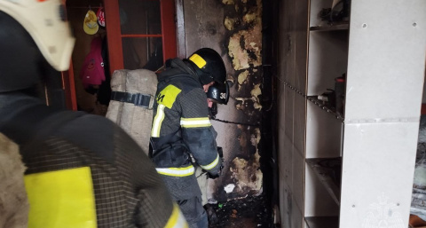 4-летняя девочка пострадала в утреннем пожаре в Нижнем Новгороде