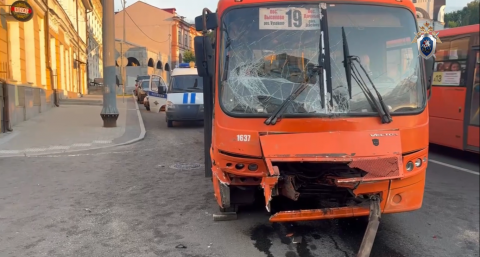 В Нижнем Новгороде начали расследование из-за массового ДТП с автобусом