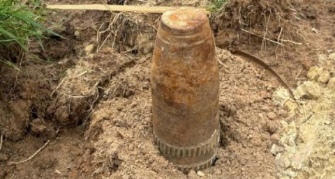 В Балахнинском районе на стройке нашли подозрительный снаряд со времен ВОВ