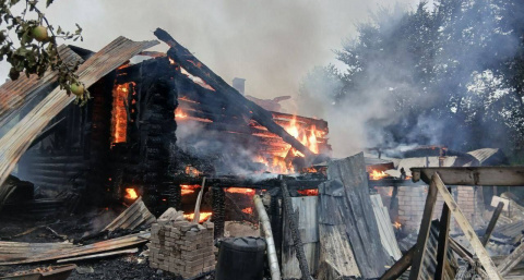 Жительница Воскресенского района сгорела в своем доме из-за перебоев электричества 