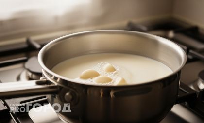 Сварите чеснок в молоке и выпейте отвар: достаточно одного раза
