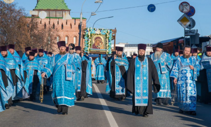 В центре Нижнего Новгорода временно перекроют дороги из-за крестного хода