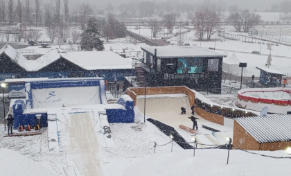 В Нижнем Новгороде открыли круглогодичный комплекс для лыжников