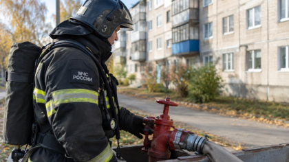 При пожаре в доме в Пильне погибли двое, 36 жильцов эвакуировались