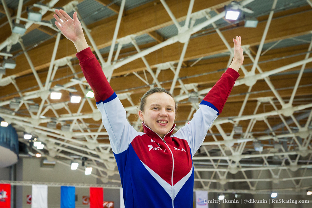 Конькобежка из Нижнего Новгорода Дарья Качанова завоевала бронзу на Чемпионате Европы 