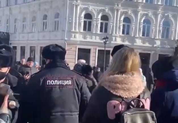 Массовые задержания снова прошли в центре Нижнего Новгорода