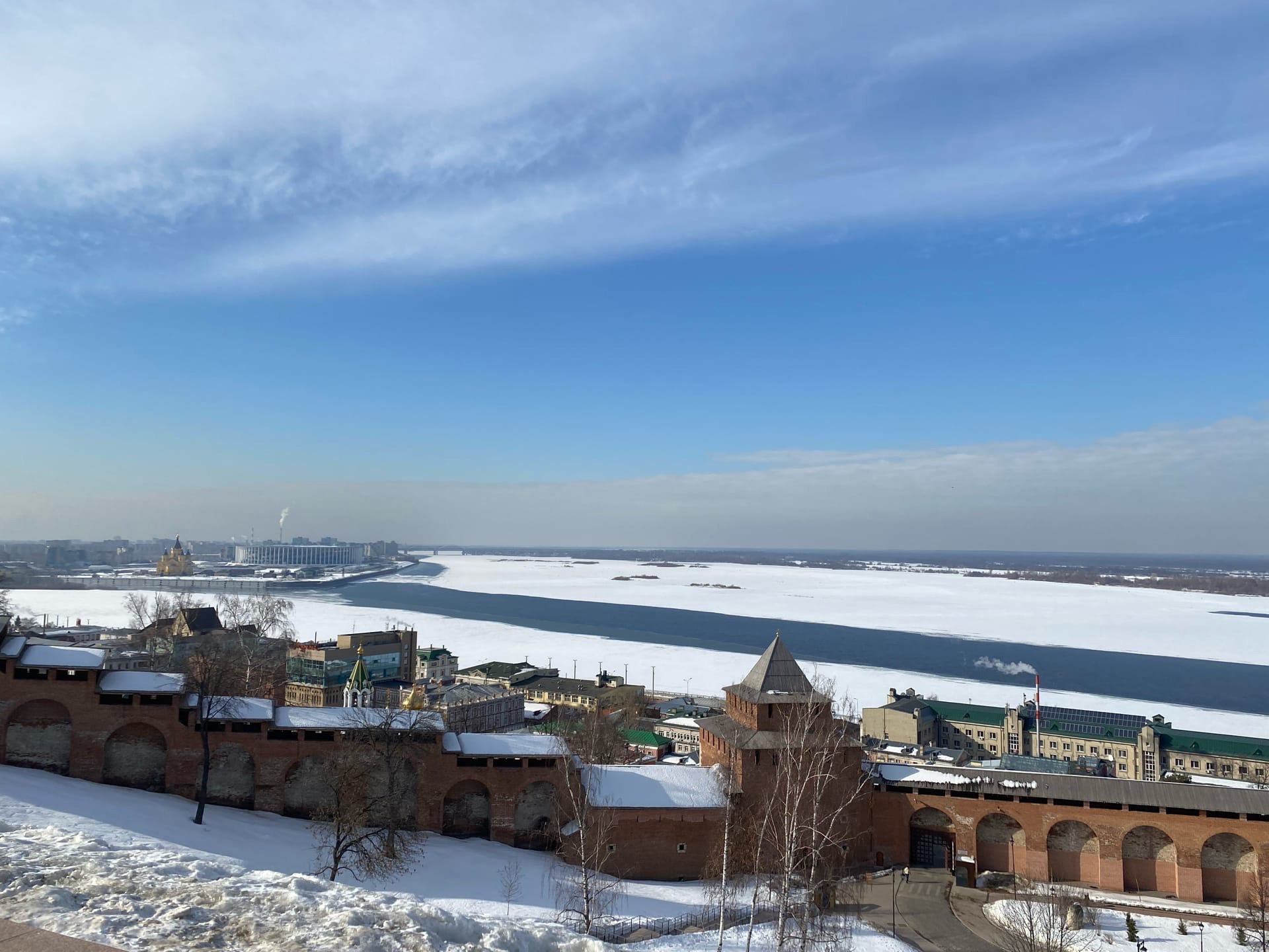 Потепление и небольшой снег задержатся в Нижнем Новгороде на неделю  