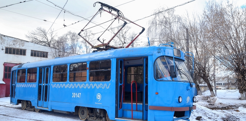 Первые списанные московские трамваи доставили в Нижний Новгород