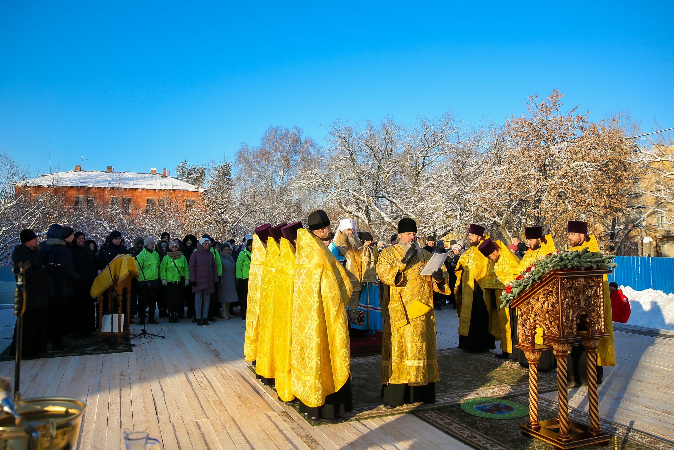 В Сормове заложили храм в честь Пузовских новомучениц