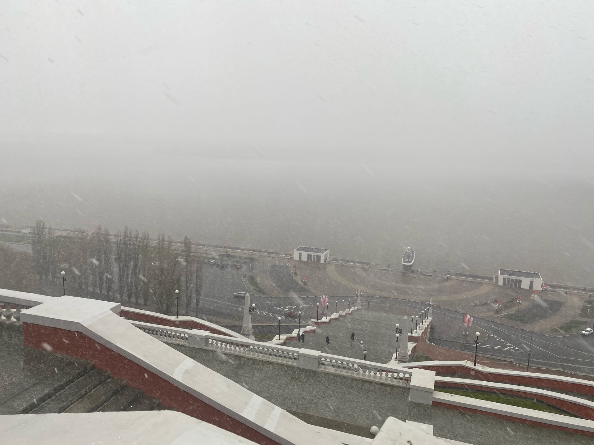 Нижний Новгород занесет мокрым снегом 