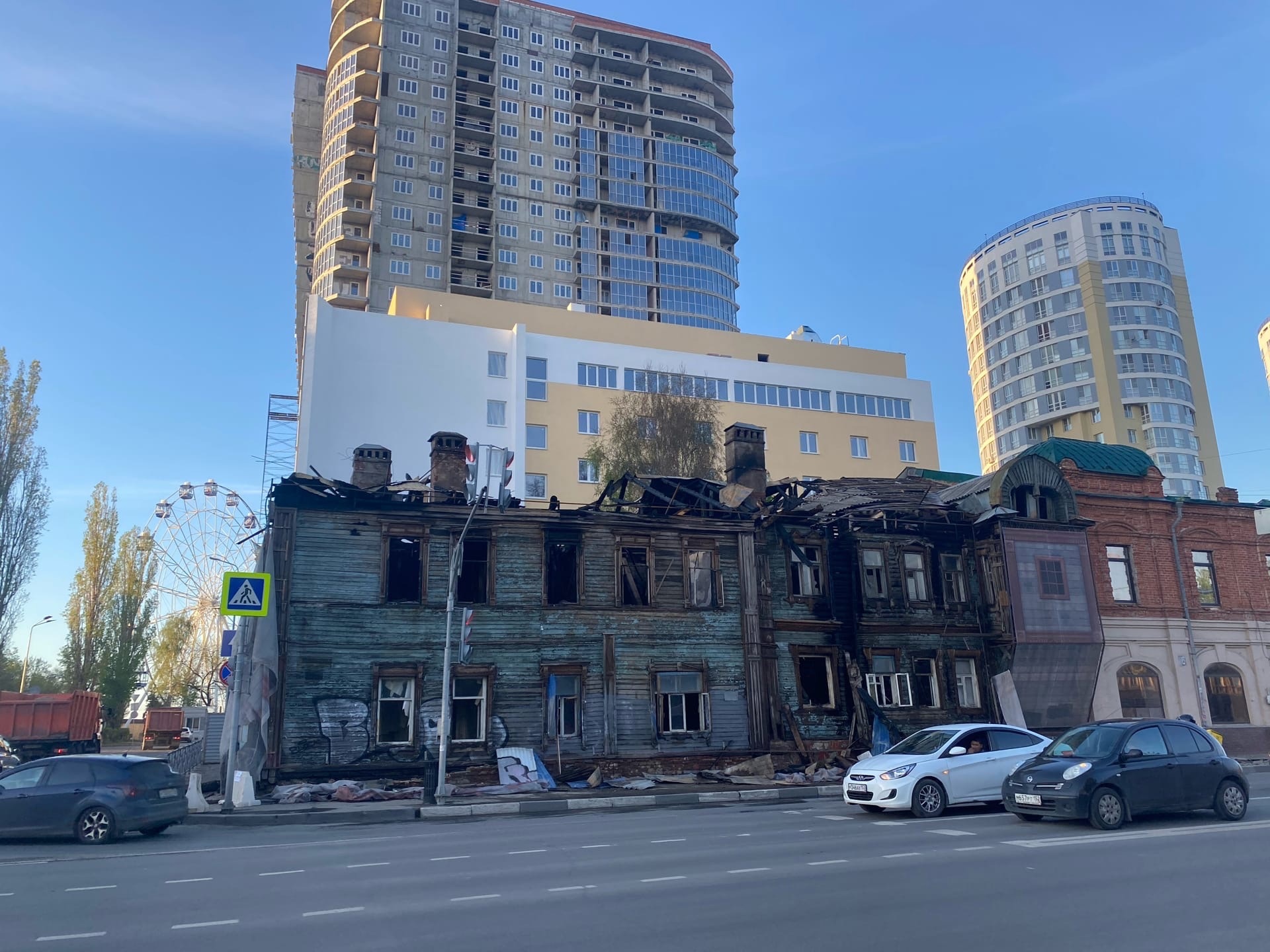 Сгоревший дом Чардымова пообещали восстановить