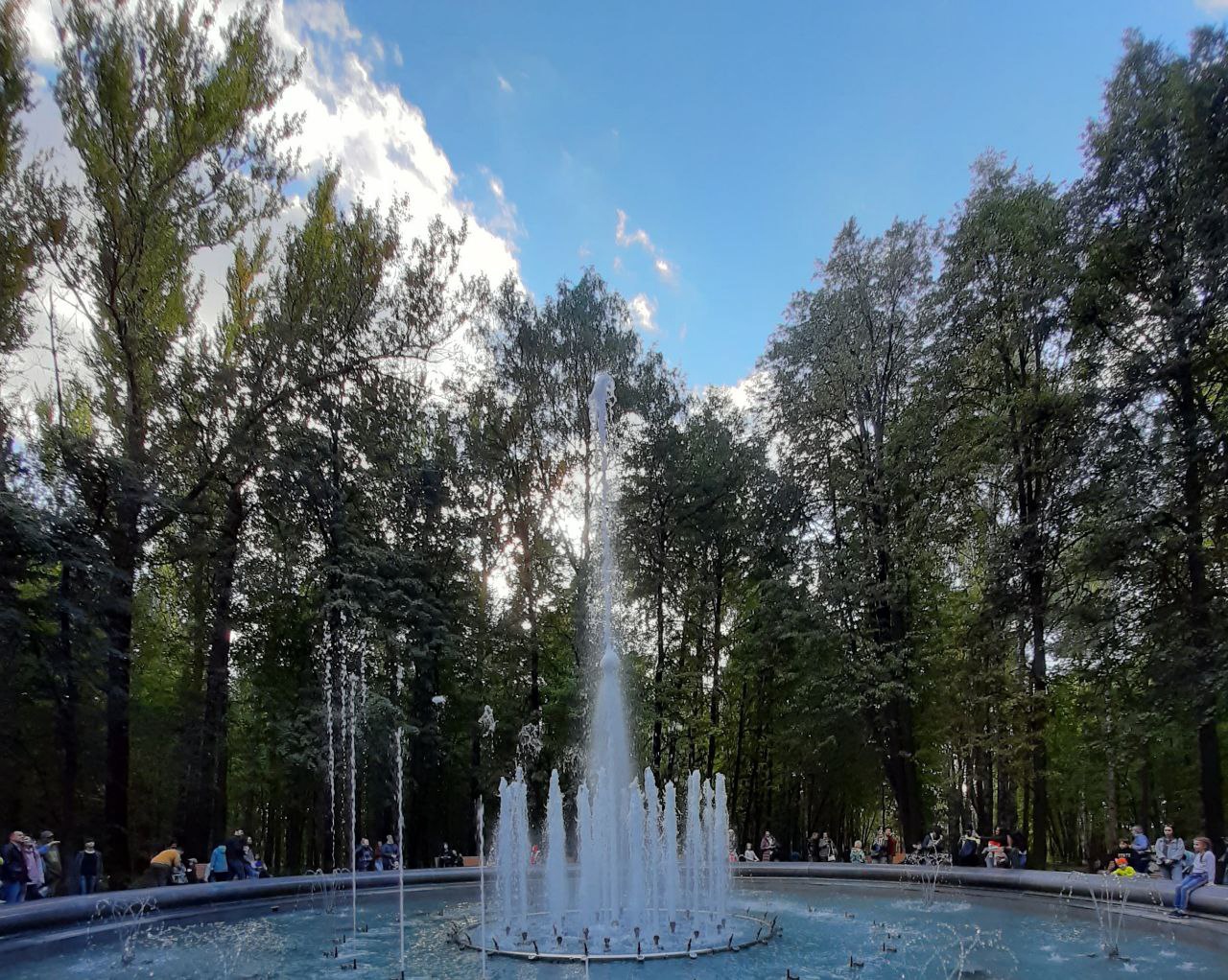 В день ВДВ в нижегородском парке "Швейцария" отключили фонтаны
