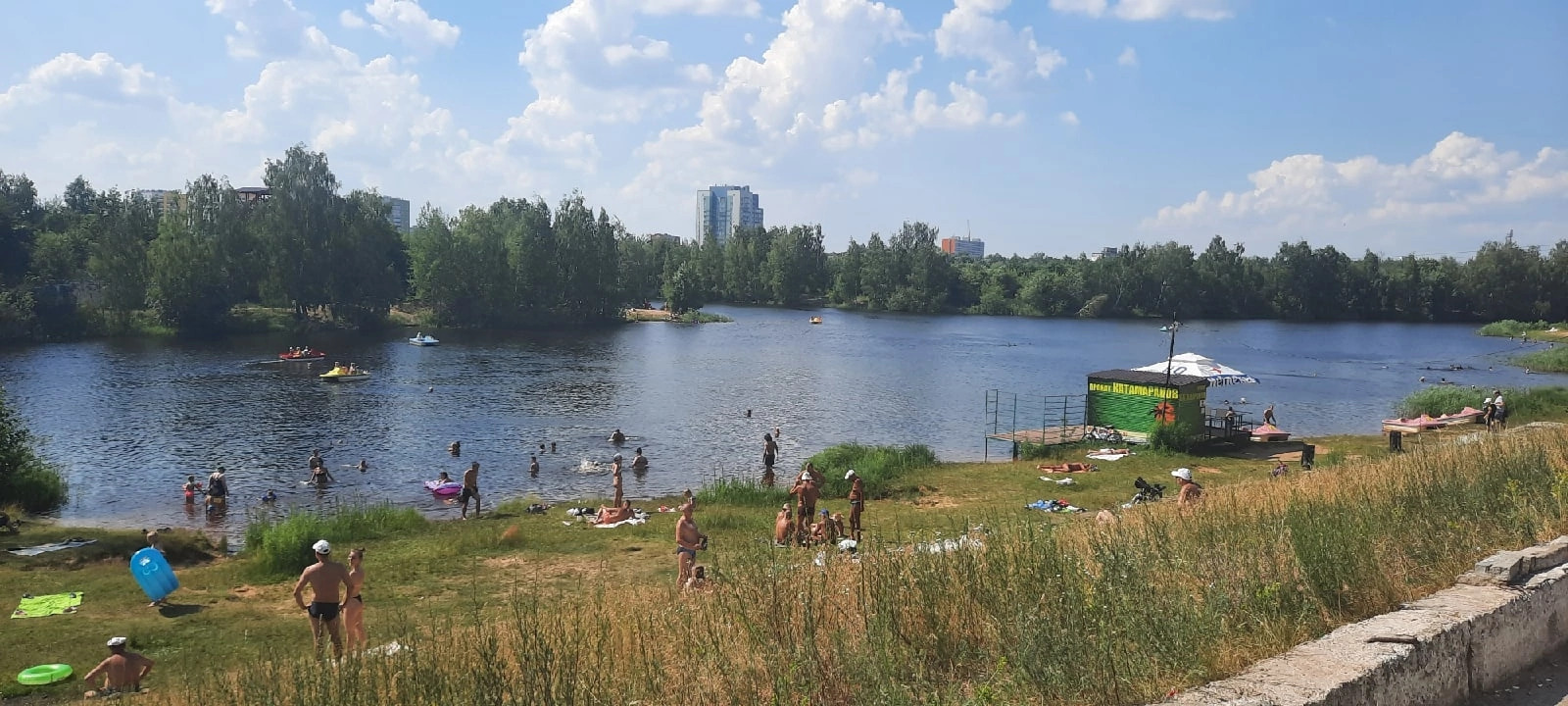 Силикатное озеро Нижний Новгород