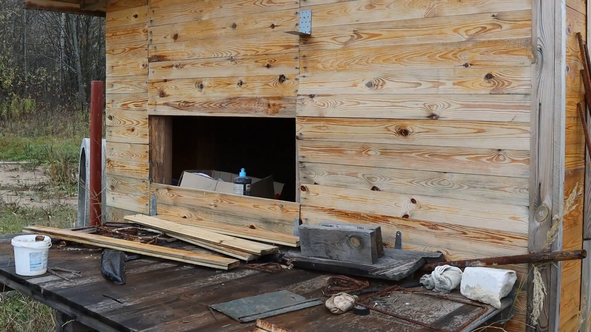 Житель Удмуртии воровал на нижегородских стройках и прятал награбленное под баней