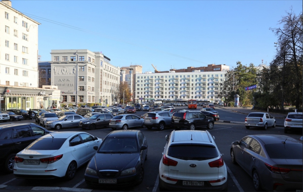 Две платные парковки Нижнего Новгорода станут местом, где можно нарваться на штраф
