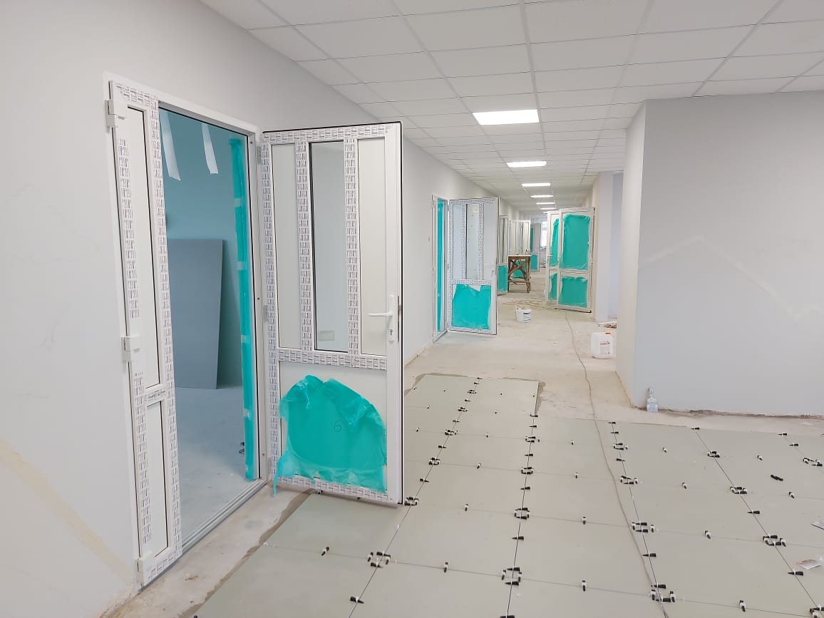 В Пильнинской ЦРБ ведется ремонт двух отделений и поликлиники