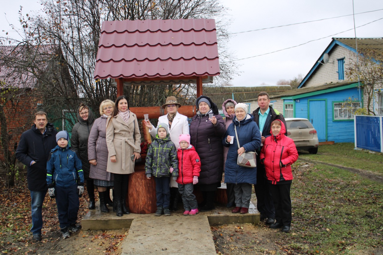 Новый колодец построен в селе Пермеево Большеболдинского округа
