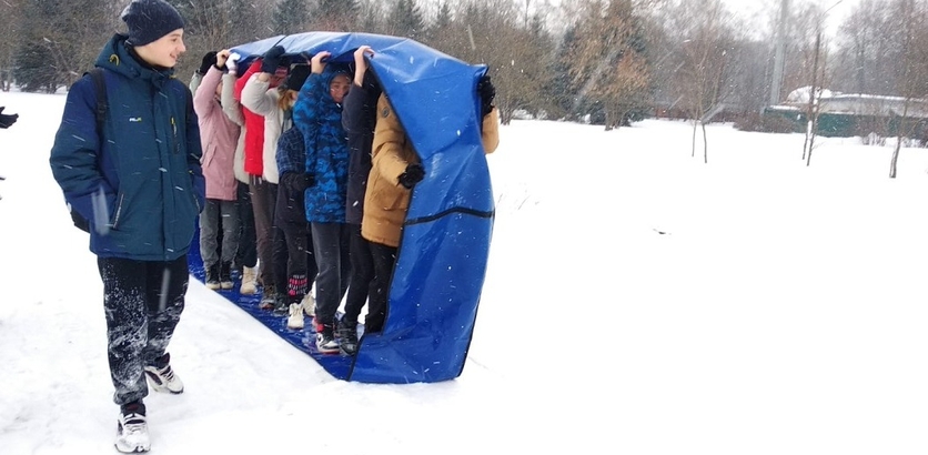 Нижегородских школьников испытают лаптями, мешками и "ватрушками"