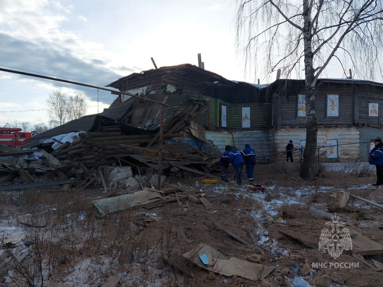 В Лукоянове взорвался дом: есть пострадавшие