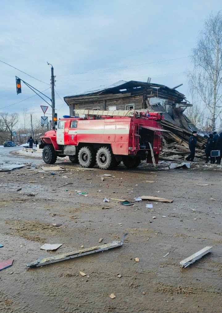 Взорвавшийся дом в Лукоянове оказался ломбардом