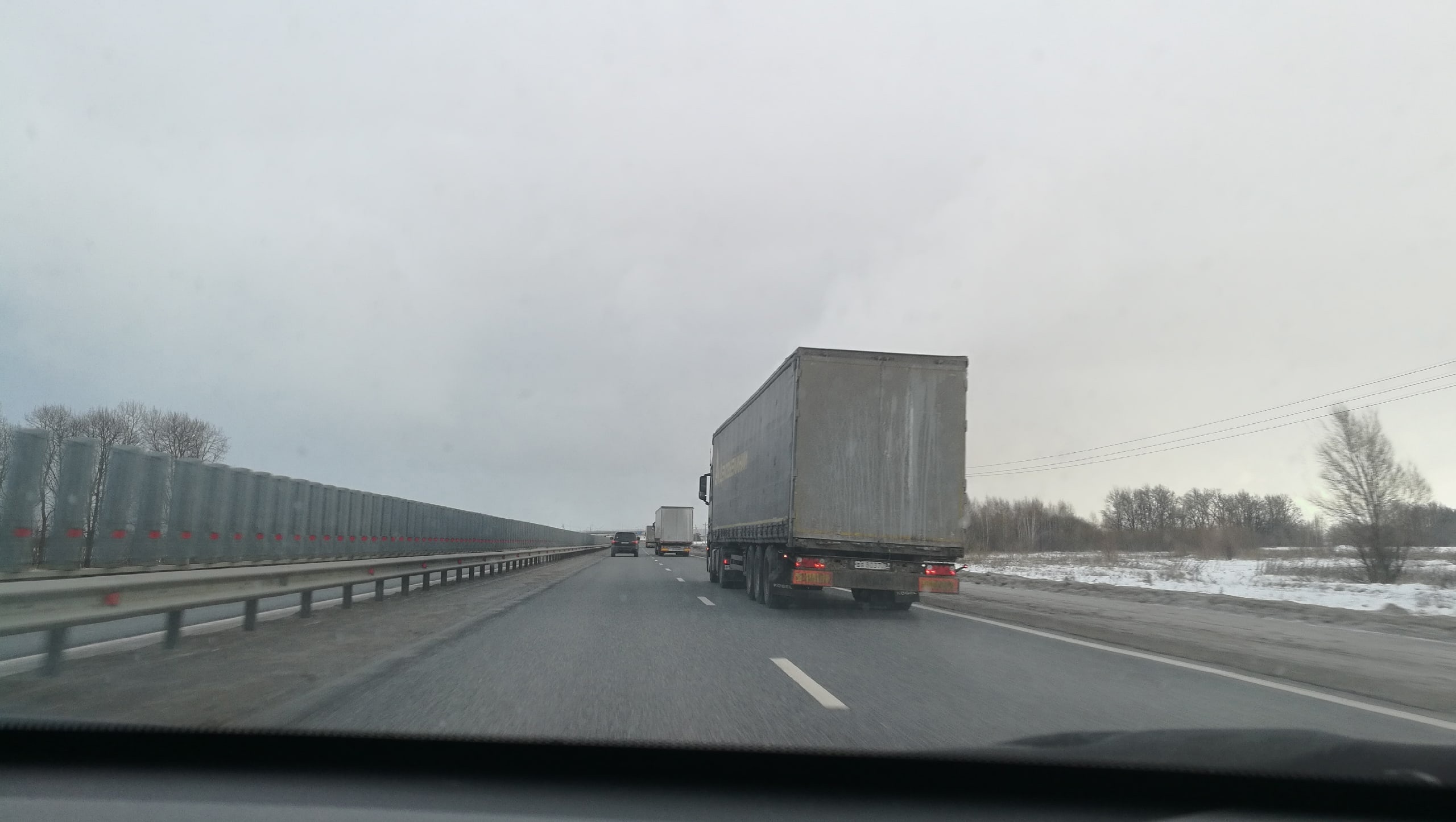 Фура в гор\. Весенние ограничения для грузовиков. Нижний Новгород дорога.