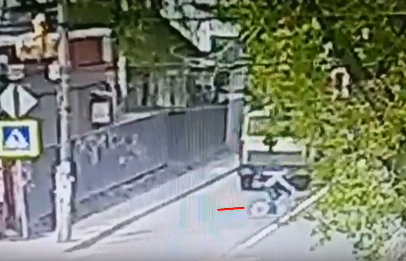 Появилось видео смертельного ДТП с велосипедистом в Нижнем Новгороде