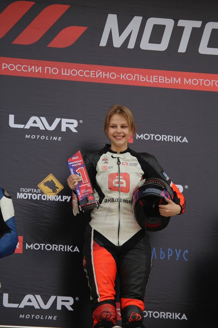 Нижегородка привезла два кубка с первого этапа чемпионата по мотогонкам LAVR Motoring