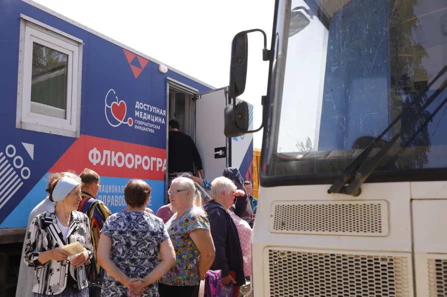 Бригады медиков разъезжают по Нижегородской области, чтобы помочь жителям отдаленных сел