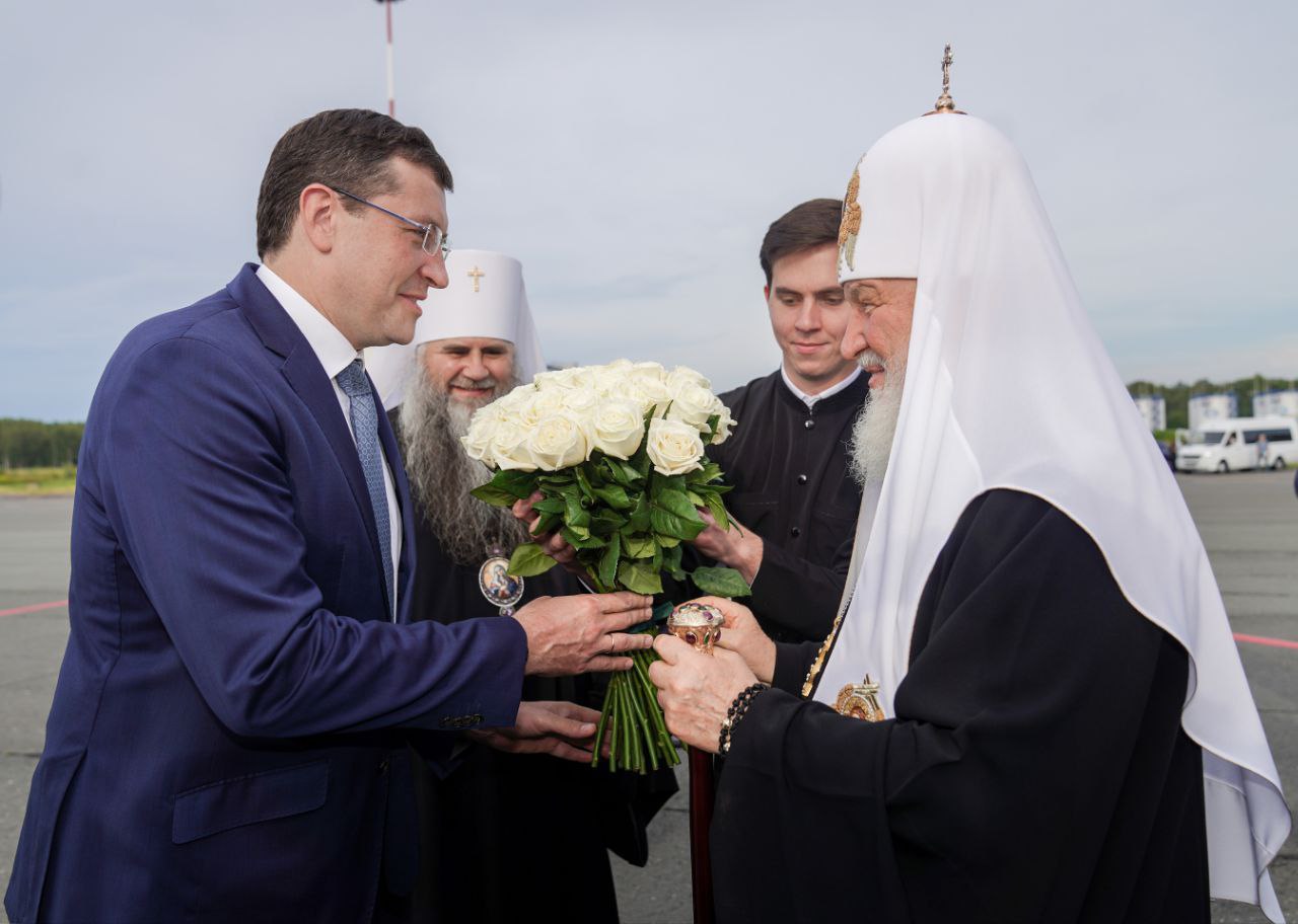 Патриарх Кирилл приехал в Нижний Новгород