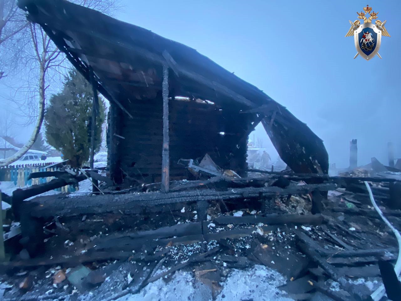 Следователи выясняют причину пожара в Ардатовском районе, где погибла пенсионерка