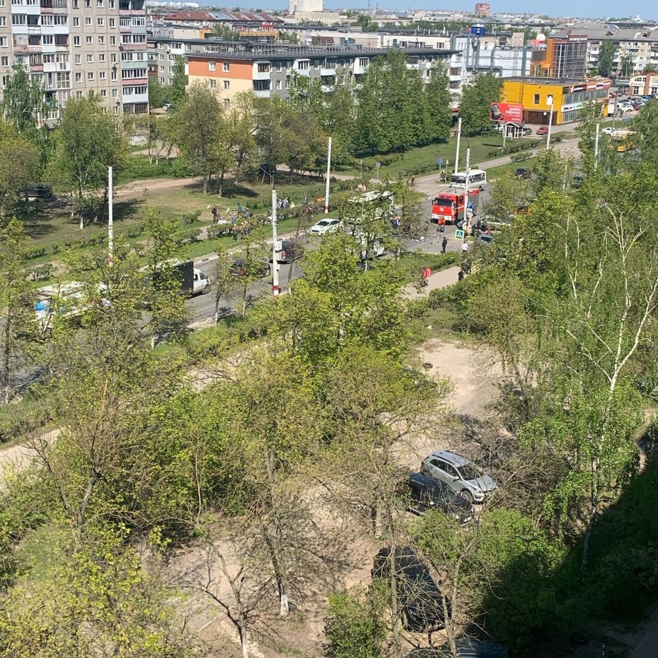 На дороге в Дзержинске разбился мотоциклист