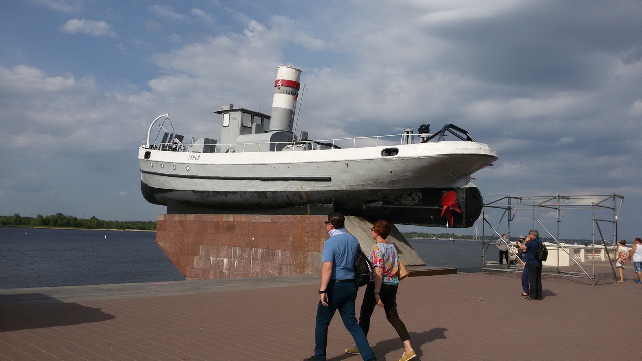 Катер "Герой" в Нижнем Новгороде отремонтируют за 9 миллионов рублей
