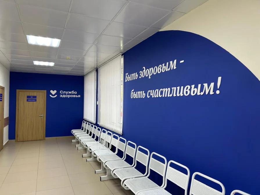В филиале городской поликлиники №7 Нижнего Новгорода завершился капитальный ремонт по нацпроекту
