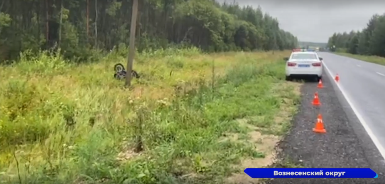 Мотоциклист пострадал в ДТП в Вознесенском районе