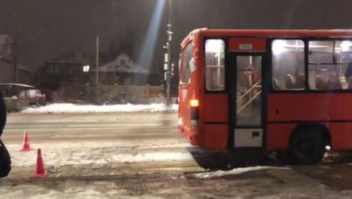 Маршрутка сбила мужчину в Нижнем Новгороде