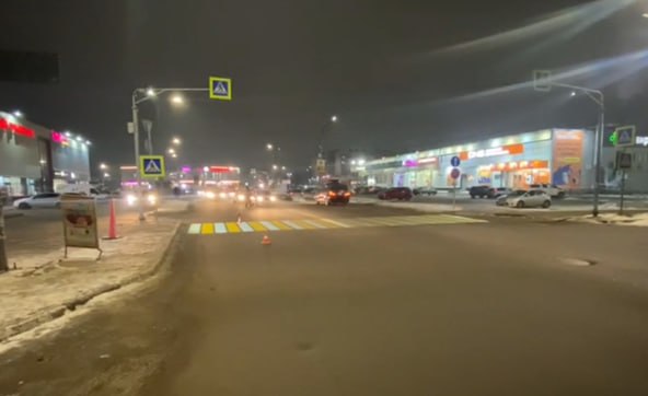 Водителя, сбившего пешехода, разыскивают в городе Бор