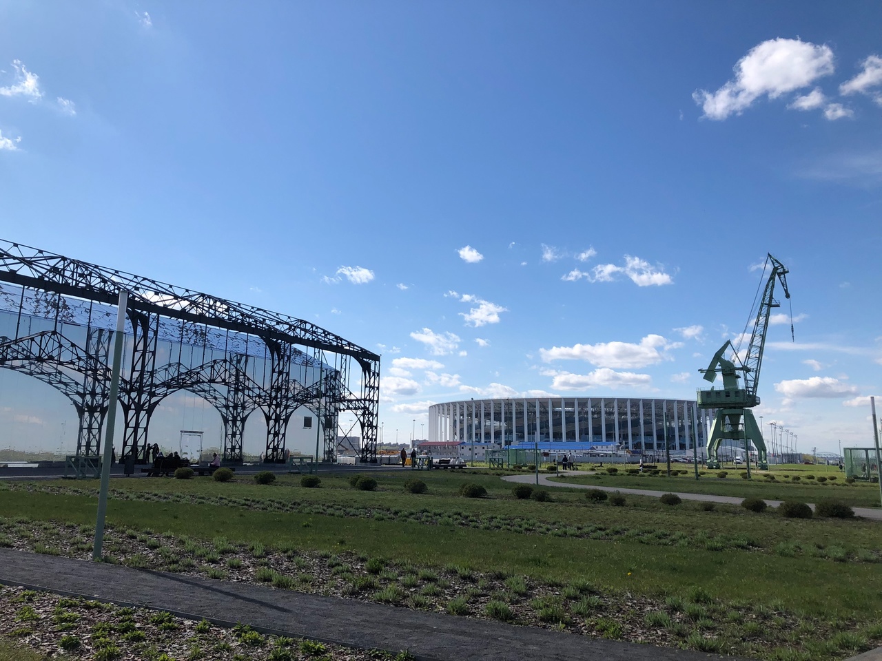 Более 12 миллионов рублей потратят на обновление архитектурного освещения стадиона "Нижний Новгород"