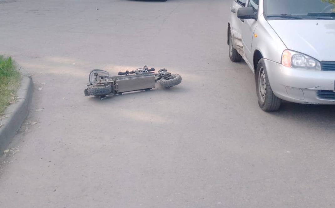 За выходные в Нижегородской области три малолетних байкера попали в ДТП