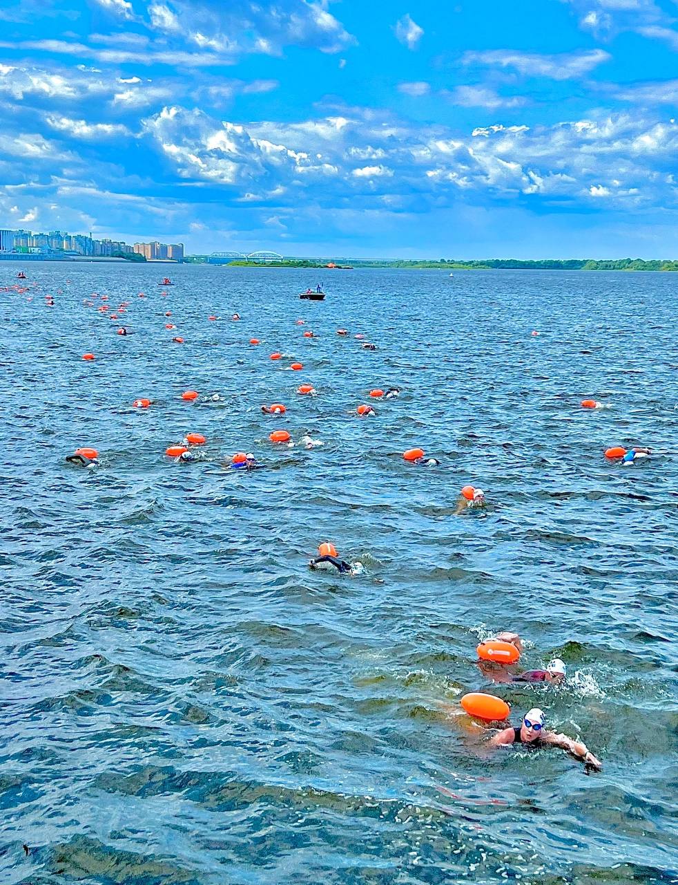 в Нижнем Новгороде готовятся к рекордному заплыву на открытой воде