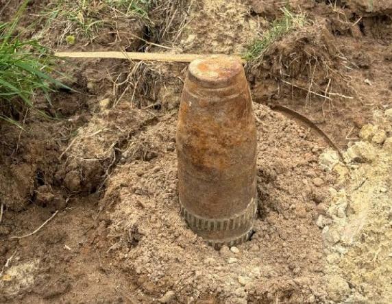 В Балахнинском районе на стройке нашли подозрительный снаряд со времен ВОВ