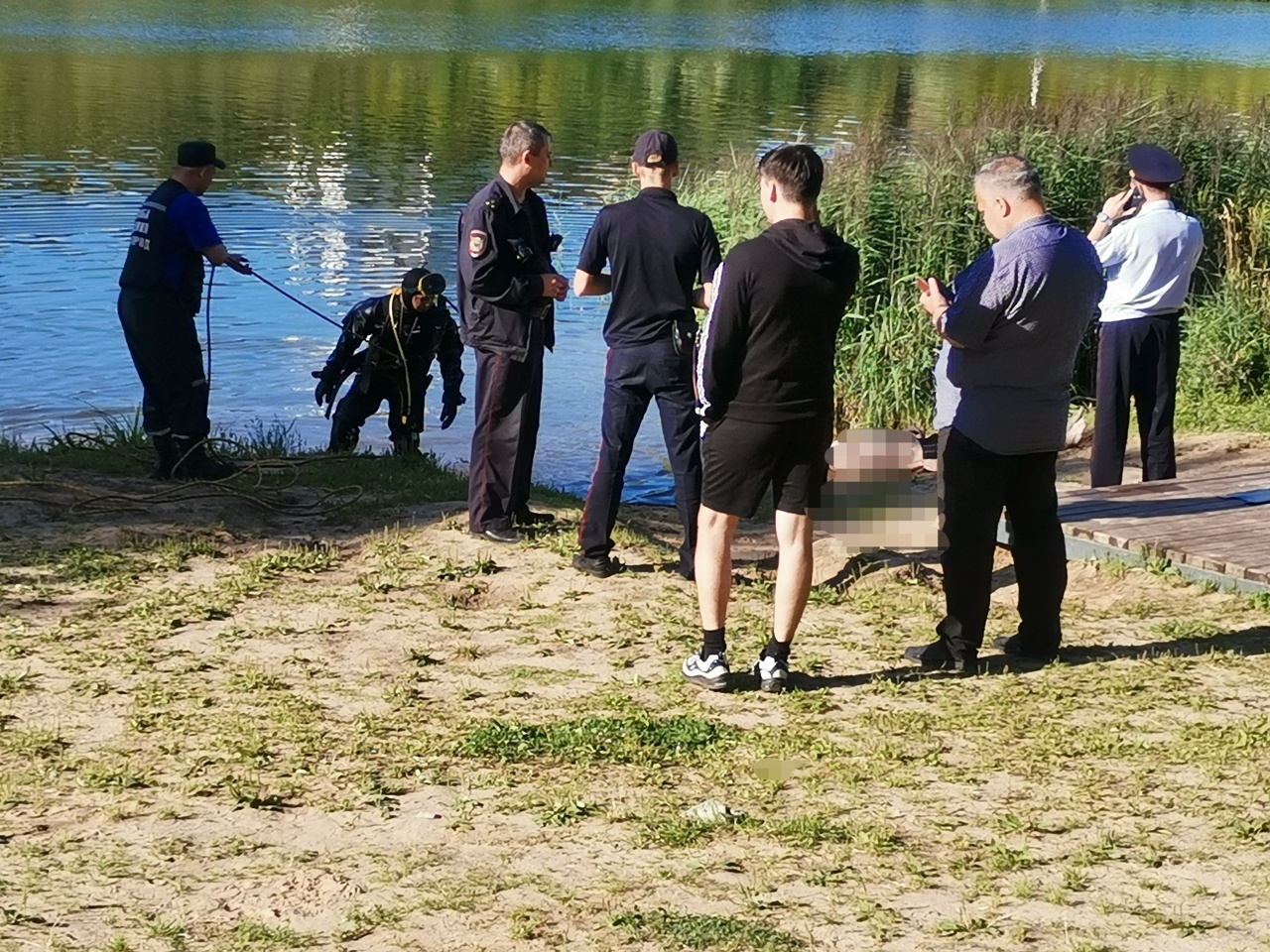 В Краснобаковском районе из воды вытащили тело мужчины