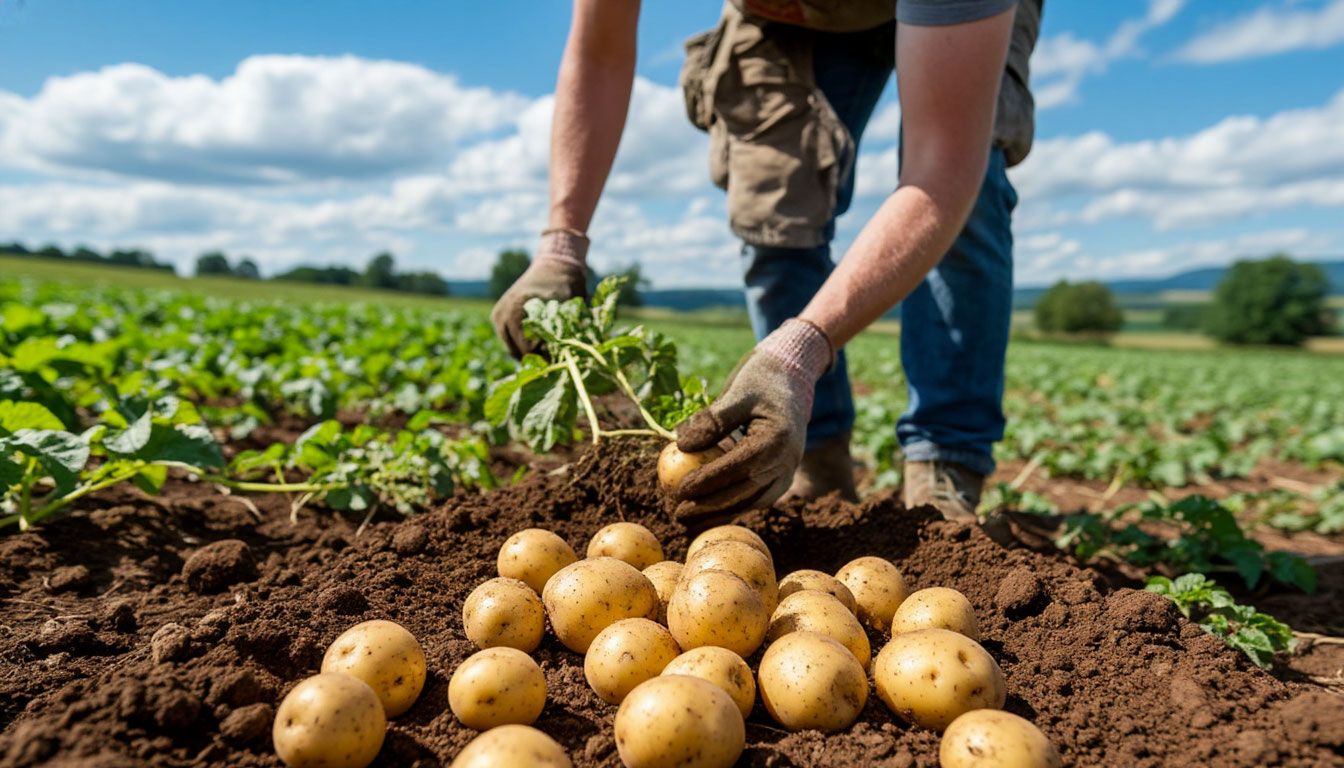 Выкапывать картошку в 2025 году лучше всего в эти дни августа — идеальные даты по лунному календарю