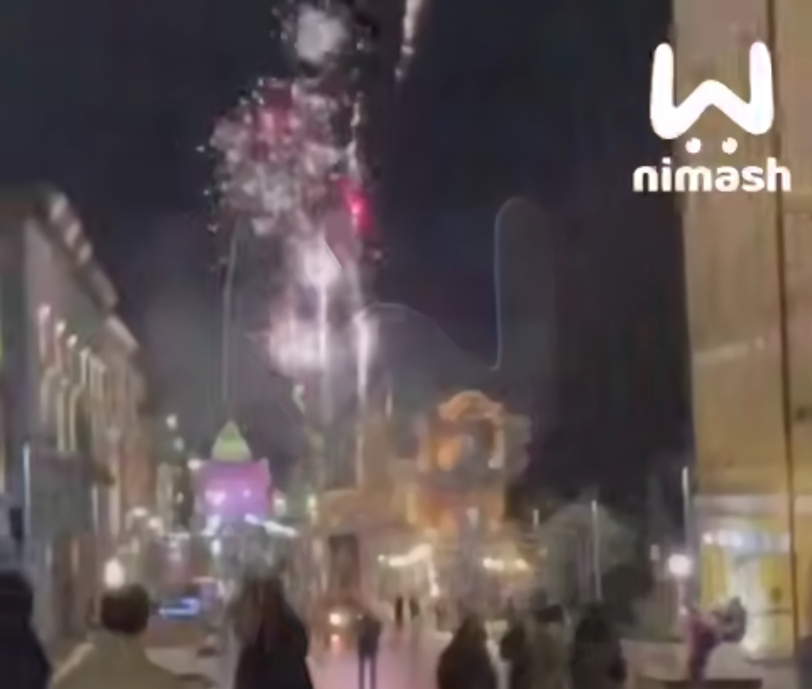 13-летний подросток прокатился на машине по центру Нижнего Новгорода, а его друзья запускали фейерверки 